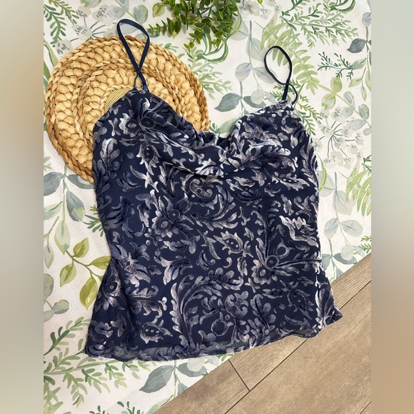 New Majorelle Women’s Velvet Cami Tank Top 90s Style Size Small - Picture 10 of 16